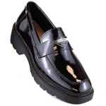 Filippo naistele PAW463 must patent leather slip-on shoes suurus 37