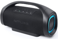 Muse kõlar Portable Bluetooth Speaker Splash Proof, must