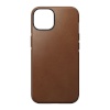 Nomad kaitsekest Modern Leather Case iPhone 14 English Tan