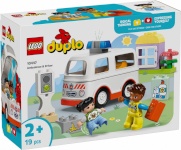 LEGO klotsid 10447 DUPLO Town Rettungswagen mit Fahrer