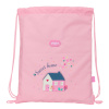 Glow Lab paeltega seljakott Sweet home roosa 26x34x1cm