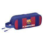 F.C. Barcelona kahe sahtliga pinal 24/25 kastanpruun meresinine 21x8x6cm