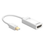 J5 Create J5create mini DisplayPort to 4K HDMI adapter (miniDPm -> 4K HDMI f 125mm, colour valge) JDA159-N