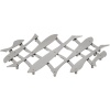 Alessi kandik DUL03 Pescher Extensible Trivet, roostevaba teras