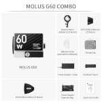 Zhiyun stuudiovalgusti Molus G60 Combo