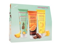 Dermacol komplekt Aroma Moment Shower Gel Hawaiian Pineapple 250ml + Shower Gel Belgian Chocolate 250ml + Shower Gel Bahamas Banana 250ml, unisex