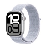 Apple Watch Series 10 GPS 42mm hõbedane Aluminium Case with sinine Cloud Sport Loop