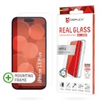 Displex kaitseklaas Apple iPhone 15 Plus Real 2D Glass + Case By Transparent