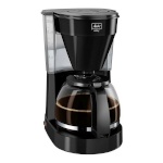 Melitta Kohvimasin EASY II BLACK 1050W must 1050 W 1,25 L