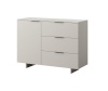 Cama Meble puhvetkapp 1D3S ALMA chest of drawers 120x41,5xH90 cashmere