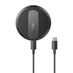 Joyroom juhtmevaba laadija JR-A28 ultra-thin magnetic induction charger, 15W (must)