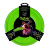 Waudog Double-sided flying disc Flyber 22 cm, light roheline