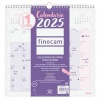 Finocam Seinakalender CHIC lilla paber 2025 30x30cm