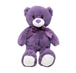 Tulilo pehme mänguasi violetne Teddy Bear 35cm