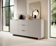 Cama Meble puhvetkapp 2D3S ALMA chest of drawers 180x41,5xH90 cashmere