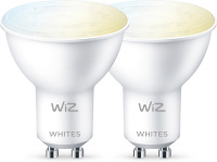 WiZ lambipirn LED Smart Lamp, GU10, Tunable White - Shades of White Light, Wi-Fi, 2700-6500 K, 345 lm, 2tk