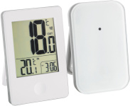 Suomen Lämpömittari juhtmevaba sise-/välitermomeeter 7350 Wireless Indoor/Outdoor Thermometer, valge