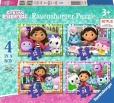 Ravensburger pusle 4in1 Koci house Gabi 12/16/20/24-osaline