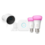 Philips Hue | Secure Camera Set WCA E27, Bridge, Sensors