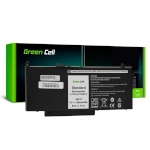 Green Cell sülearvuti aku 6MT4T 7V69Y 7,6V 7200mAh for Dell Latitude E5270 E5570