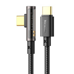 Mcdodo laadimiskaabel CA-3401 USB to USB-C Prism 90 degree cable, 100W, 1.8m (must)