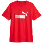 Puma T-särk meestele Graphics No. 1 Logo Tee All Time punane 677183 11 suurus S