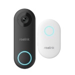 Reolink uksekell D340P Smart 2K+ Wired PoE Video Doorbell with Chime, must