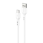 Foneng laadimiskaabel Foneng X36 USB to Micro USB , 3A, 1m (valge)