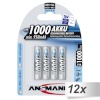 Ansmann akud 12x4 NiMH 1000 Micro AAA 950mAh