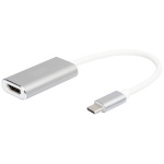 DIGITUS USB Type-C 4K HDMI Graf. Adapter 20cm Kabel Alu. Gehäuse