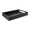 Leopold Vienna kandik Wood Tray 300 x 400 x 60mm, must