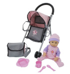 Smily Play nukuvanker Stroller with doll