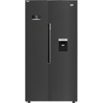 Beko külmik GN163241XBRN Side-By-Side Refrigerator, must