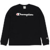 Champion T-särk meestele Crewneck Long Sleeve must 220257 KK001 suurus L