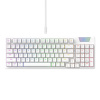 Havit mänguri klaviatuur KB885L RGB, valge