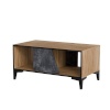 Cama Meble diivanilaud Coffee table/latrine OVO 90x50xH39 oak/concrete