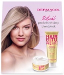 Dermacol komplekt Hair Ritual Super Blonde Shampoo Grow Effect & Super Blonde 250ml + Hair Mask Super Blonde & Intensive Care 200ml, naistele