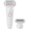 Braun epilaator SES9-030 Silk épil 9 Epilator, valge/roosa