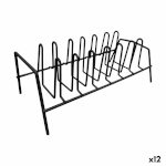 Confortime Pannide Organiseerija must 35,8x17,2x13,4cm 12 Ühikut