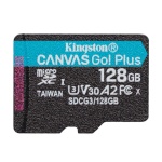 Kingston mälukaart microSD 128GB Canvas Go Plus 170/90MB/s