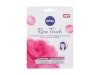 Nivea näomask Rose Touch Hydrating Sheet Mask 1tk, naistele