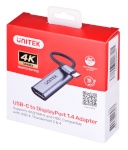 UNITEK adapter USB-C -> DISPLAYPORT 1.4 8K 60HZ