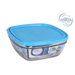 Duralex hermeetiline lõunasöögi karp Freshbox sinine Kandiline (2L) (20x20x8cm)