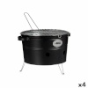 La Dehesa Kaasaskantav Barbeque-grill Raud Tsink 35x21x42cm (4tk)