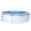 Steinbach bassein Nuovo de Luxe II Steel Wall Pool Set, Ø 460cm, valge