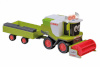 MALIK combine-harvester Claas with caravan Happy People