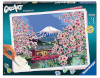 Ravensburger maalimiskomplekt CreArt Premium B series - Blooming cherry in Japan