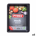 Pyrex ahjuvorm Magic Ristkülikukujuline Metall 35x26cm 6tk