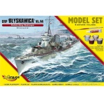 Mirage liimitav mudel Polish Navy Destroyer Model Set