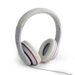 Gembird MHS-LAX-W Stereo headset "Los Angeles" 3.5mm (1/8 inch), Headband, Microphone, 3.5 mm, White, No, No, White